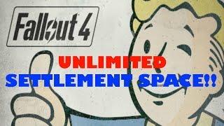 UNLIMITED SETTLEMENT SIZE! - Fallout 4 Tips and Tricks