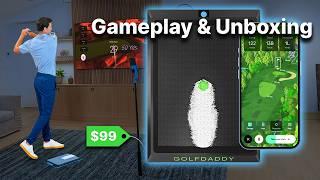 No Ball Golf Simulator | Golf Daddy "Golf At Home" $99 (Sept 24')