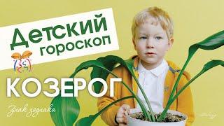 Детский гороскоп - Козерог. Всегда планируют наперёд. Постоянство и размеренность в жизни.