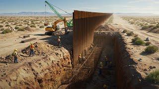 Massive 30-Foot Border Barrier Panel Installed in Arizona!