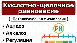 Кислотно-щелочное равновесие: pH регуляция, ацидоз и алкалоз / Патологическая физиология