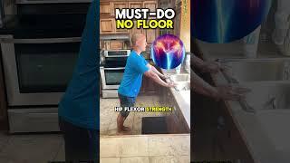 Beginner Home Workout From Kitchen Counter