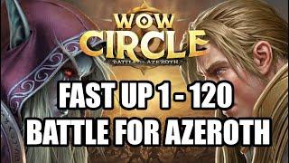 Гайд прокачка 1 - 120 уровни в  World of Warcraft: Battle For Azeroth 8.3.7 !