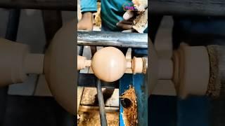 See how wooden balls are made #wood #wooddesigner #carpentry
