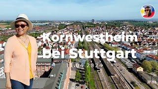 Panorama Kornwestheim bei Stuttgart Ranigierbahnhof Salamander