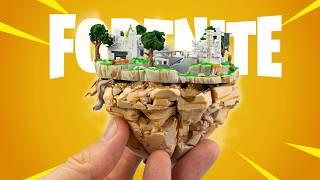 I Made DOOM ISLAND Miniature with Clay: A Fortnite Tribute!