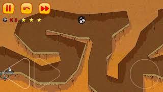 Red Ball 3 - Level #28 (2D physics platformer) | Slide To Play