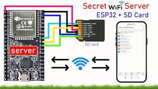 How to Make a Hidden Wi-Fi FTP Server with ESP32 & SD Card | Secret Wireless File Access!