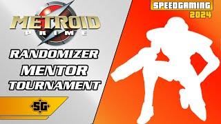 Bowman vs User13. Metroid Prime Randomizer Mentor Tournament