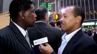 What's The 411: Former NY Jets Wide Receiver Wesley Walker at NFL Draft 2012