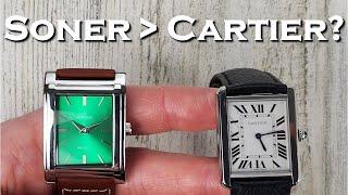 Soner Nostalgia Vs Cartier Tank Solo - Better Bang For The Buck?