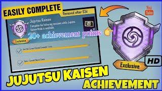 How to complete jujutsu kaisen achievement easy way #pubgmobile #jujutsukaisen #MohanMkgamin