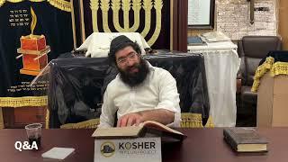 Q&A -5 Rav Asher Gadaev 5784 ￼