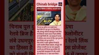 Madhvi Lata: architect of Chinab bridge #chinabridge