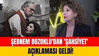 Şebnem Bozoklu'dan yeni proje açıklamaları! 'Şahsiyet' dizisi hakkında konuştu!
