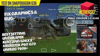 Fix bug! Jurassic Park: operation Genesis - Nethersx2 Snapdragon 636