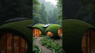 Next-Level Sustainable Living! ️ Smart Sod House with Solar Roof!