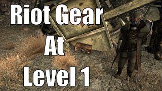 How To Get Riot Gear At Level 1 In Fallout New Vegas