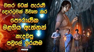 වසර 60ක් පැරණි දොරටුවක් විවෘත කර පැරණි මළගිය ඇත්තන් කැදවපු පවුලේ ඉරණම | Horror movie Sinhala review