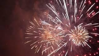 #Футаж праздничный салют вблизи ◄4K•HD► #Footage festive fireworks close