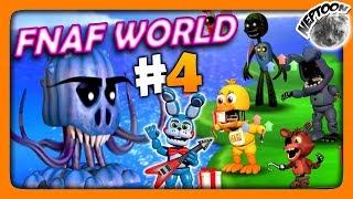 FNaF World (Мир ФНАФ) Прохождение #4  ПОКОРЯЕМ ОЗЕРО!