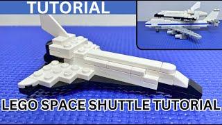 My Custom LEGO Space Shuttle! (TUTORIAL) Lego MOC