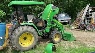 HOW TO FIX: John Deere 4105 won’t start - thermistor / fuel shutoff solenoid issues