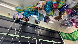 Shopping Balloons in Dollar Tree #balloons  #balloonscolors #dollartree