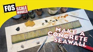 Make A Concrete Seawall