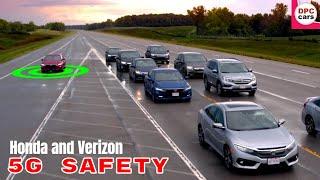 Honda and Verizon 5G Safety for Connected and Autonomous Vehicles