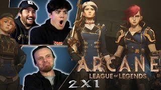 Arcane 2x1 | "Heavy Is The Crown" REACTION!