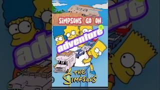 Simpson go on adventure #thesimpsons #shorts #thesimpsons #cartoon #funny