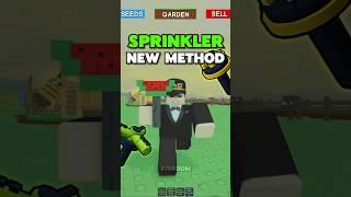 New Sprinkler Method is INSANE!  #growagarden