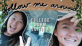 college dorm shopping but *on a budget*