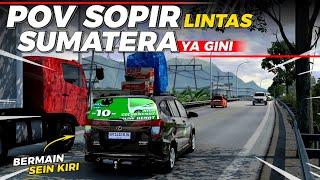 Ketika MOBIL TAXOL Spek Travel LINTAS SUMATRA Makin PANAS ​​​ - ETS2 Mod Indonesia