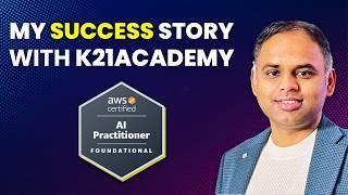 I Just Passed the AWS AI Practitioner Exam – Shikhar Sinha’s Journey with K21 Academy!