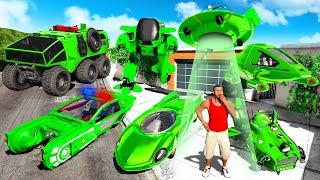 Collecting SECRET ALIEN VEHICLES in GTA 5!