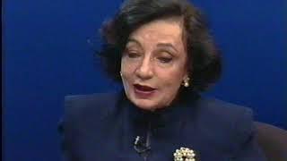 Sofía Imber entrevista a la  Dra.  Hildegard Rondón de Sansó
