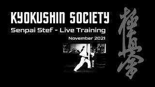 Kyokushin Training with Senpai Stef