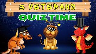 3 veterans quiz time