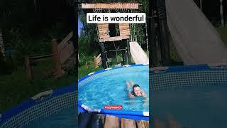 Life is wonderful / Жизнь прекрасна / красота / beautiful / Swimming pool / бассейн