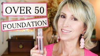 MAKEUP REVOLUTION CONCEAL & DEFINE FOUNDATION | OVER 50 | WEAR TEST & REVIEW