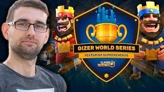  VELIKI CLASH ROYALE TURNIR | Gizer & SupremeNexus