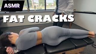 Her Reactions Are  *ASMR Manual Therapy Chiropractic For Pain Relief & Laughter.