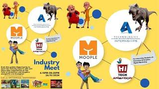 A Technologies Industry Meet with Moople and Hi Tech Animation