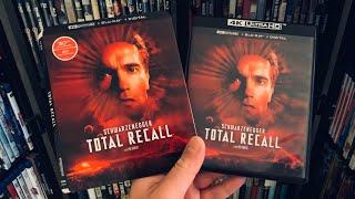 Total Recall 4K Blu Ray REVIEW + Unboxing | Arnold Schwarzenegger | Sci Fi
