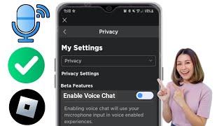 Как получить голосовой чат в Roblox (новое обновление)