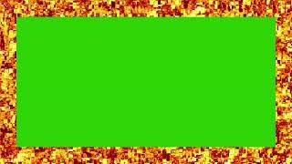 Gold box wedding frame green screen no copyright video footage