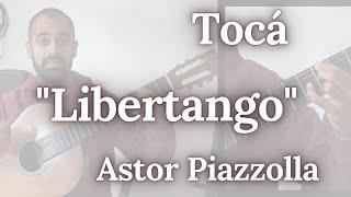 APRENDIENDO GUITARRA TANGO - Acompañamiento de "Libertango"