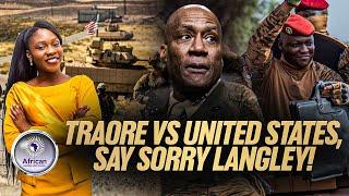 Captain Ibrahim Traore Warns US Commander Langley: Apologize or Face Us!